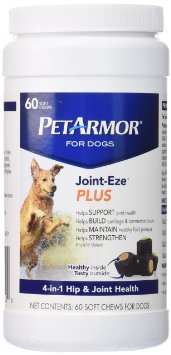 PetArmor 60 Count Joint-Eze Plus Bottle Chewable for Dogs
