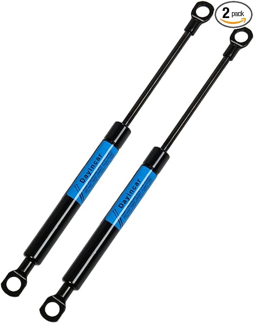 Qty(2) 6923 Universal Gas Lift Supports Struts Shocks Cylinders Extended Length 15.00 Inches Compressed Length 9.40 Inches Force 30lbs Eyelet Hole 10.2mm