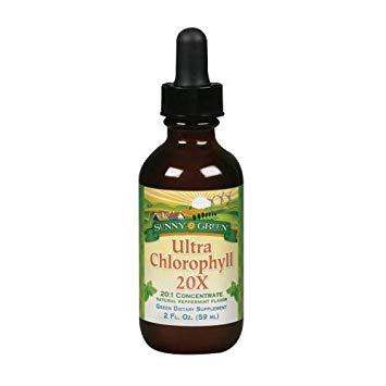 Sunny Green Ultra Chlorophyll 20x Natural Peppermint Flavor, 2 Ounce