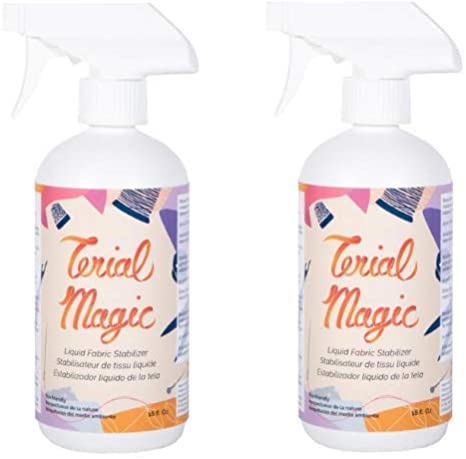 Terial Arts Terial Magic Fabric Spray - TWO-16 oz. Spray Bottle (32-Ounce)