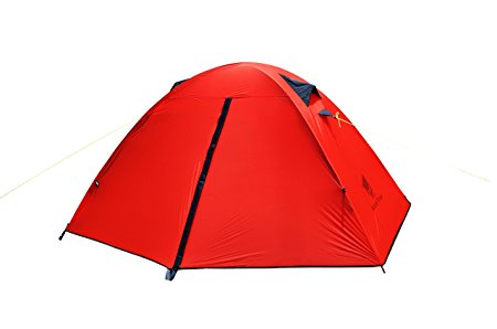 GEERTOP 1-Person 3-season 20D Lightweight Waterproof Dome Backpacking Tent For Camping, Hiking, Travel - Easy Set Up