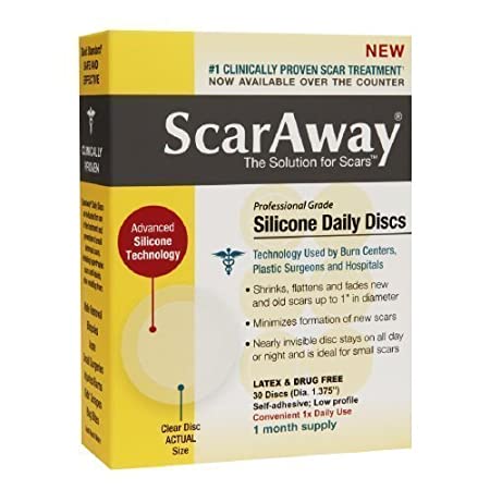 ScarAway Professional Grade Silicone Daily Discs 30 ea