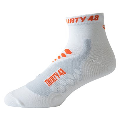 Thirty48 Low Cut Cycling Socks Unisex; Running, Spin Class, Hiking, Gym Training