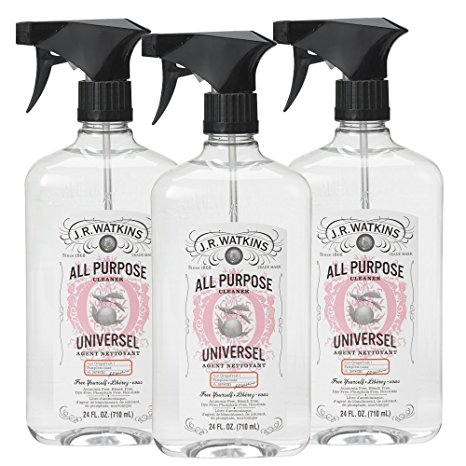 J.R. Watkins All Purpose Cleaner, Grapefruit, 24 ounce (Pack of 3)