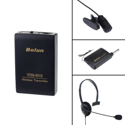 New Upgraded Version 30m Remote Wireless Cordless Microphone Headset Stage MIC Receiver  Microphone Transmitter For Aerobics Churches Schools Speeches Lectures Meetings