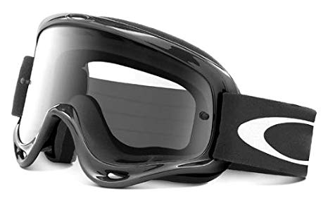 Oakley XS O-Frame MX Goggles (Jet Black Frame/Clear Lens, One Size)