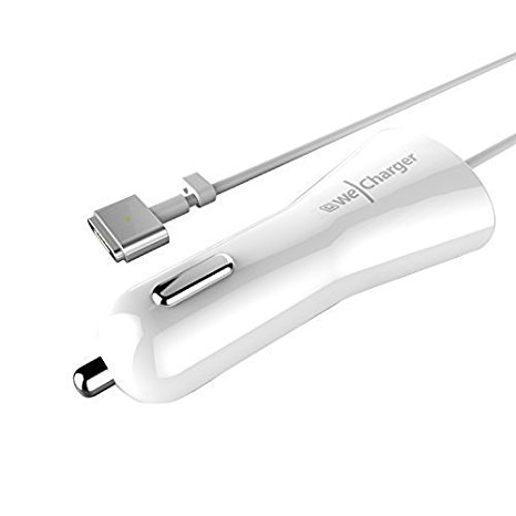 MacBook Car Charger, WeCharger Super High Speed Ultra-compact Car Power Adapter 45w 60w 85w for MacBook Air / Pro / Retina Display with MagSafe 2 Connector