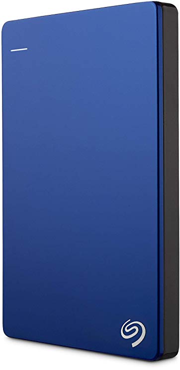 Seagate Backup Plus Slim 2TB USB 3.0 Portable External Hard Drive - Blue