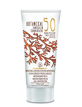 Australian Gold Botanical Mineral Sunscreen SPF 50, Citrus Oasis Fragrance