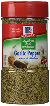 McCormick California Style Garlic Pepper - 7.5 oz.