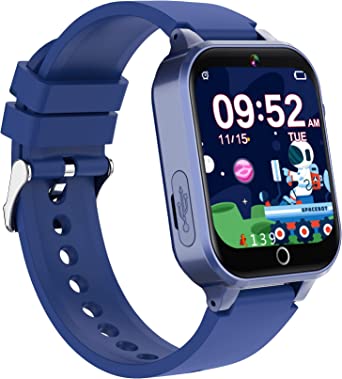 Smart Watch for Kids, Kids Smart Watch Birthday Gifts for Kids Boys Girls Educational Toys Kids Watch with 13 Alarm Clocks Pedometer Game Watch Smartwatch