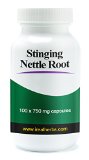 Stinging Nettle Root Extract Supplement Pills-Increase Your Free Testosterone-Benefits for Your Prostate Health Bodybuilding and Hair Loss - 100 caps - 750 mg