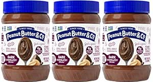 Peanut Butter & Co. Dark Chocolatey Dreams Peanut Butter, Non-GMO Project Verified, Gluten Free, Vegan, 16 Ounce (Pack of 3)