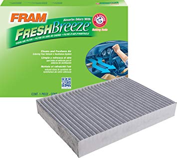FRAM CF11854 Fresh Breeze Cabin Air Filter with Arm & Hammer