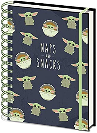 Star Wars - Baby Yoda Naps & Snacks Wiro Notebook