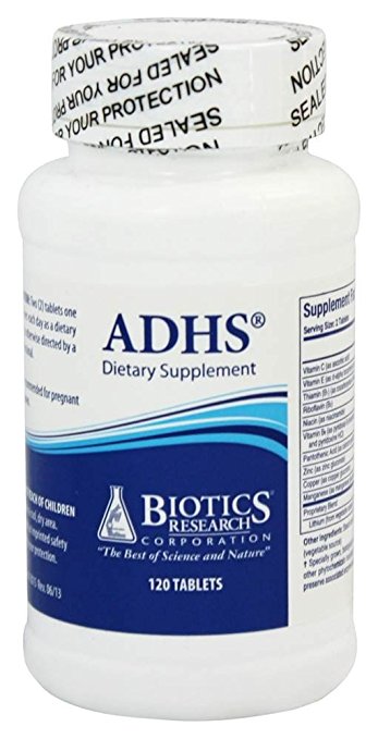 Biotics Research ADHS -- 120 Tablets