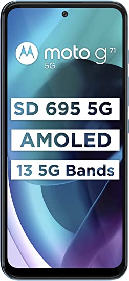 Motorola G71 5G 6GB RAM 128GB Storage (Arctic Blue)