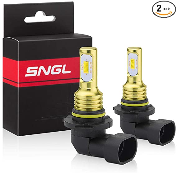 SNGL H10 LED Fog Light Bulb yellow 3000k Extremely Bright High Power H10 PY20D 9140 9040 9045 9145 LED Bulbs for DRL or Fog Light Lamp Replacement