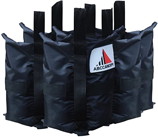 ABCCANOPY Premium Instant Shelters Weight Bags - Set of 4-40lb Capacity Per Bag