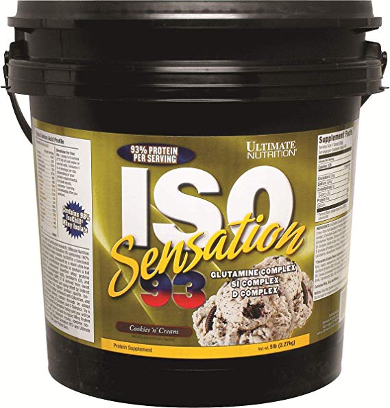 Ultimate Nutrition ISO Sensation 93-5 lbs (Cookies 'n Cream)