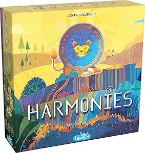 Libellud - Asmodee - Harmonies - Jeux de société - Jeux Famille et Amis - Création de Paysages et Habitats pour Animaux - Stratégie et Créativité - A partir de 10 Ans - Version française