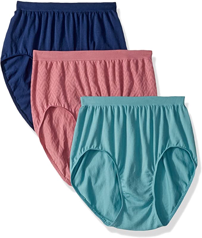 Bali Women's Comfort Revolution Microfiber Brief 3-Pack