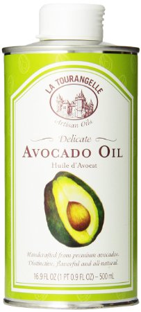 La Tourangelle Avocado Oil - Cooking and Body Care - All-Natural Expeller-pressed Non-GMO Kosher - 169 Fl Oz