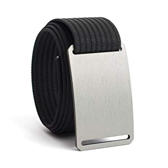 GRIP6 Belts for Men & Women- Nylon Belt- Fully Adjustable Web Belt & Belt Buckle