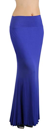 iLoveSIA Womens Bodycon Long Stretch Skirt Maxi Dress