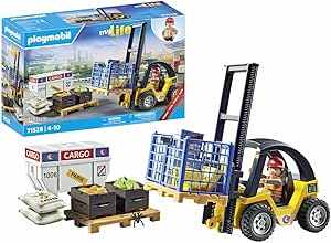 Playmobil Forklift Truck with Cargo