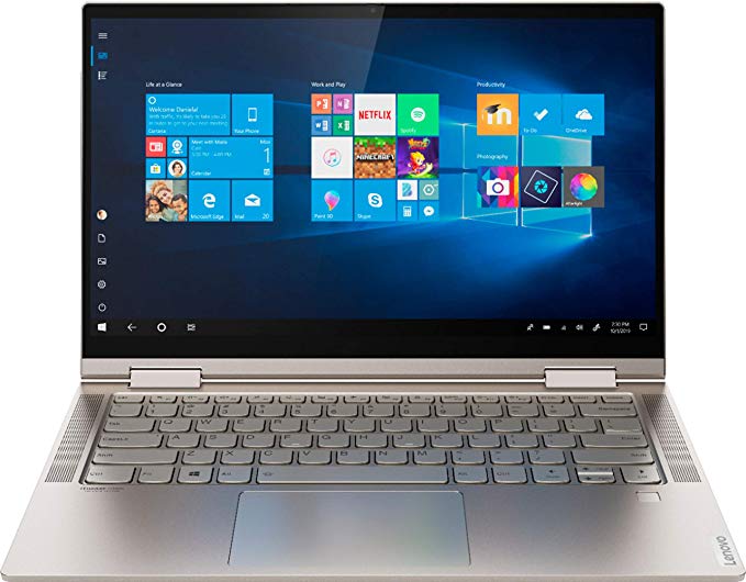 Lenovo Yoga C740-14" FHD Touch - 10th gen i5-10210U - 8GB - 256GB SSD - Mica