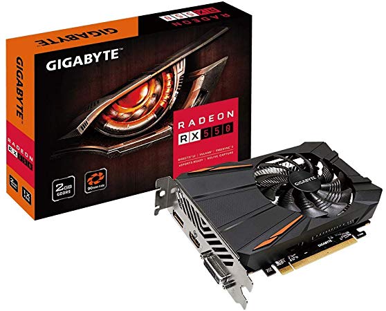 Gigabyte Radeon Rx 550 D5 2GB Graphic Cards GV-RX550D5-2GD REV2.0