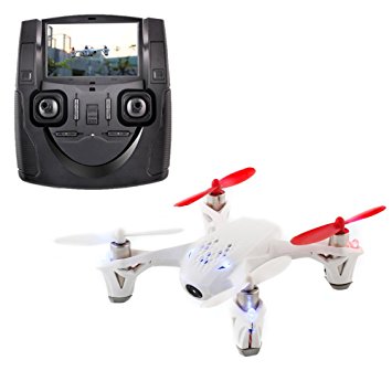 EiioX Hubsan X4 H107D FPV RC Quadcopter With Live LCD Transmitter