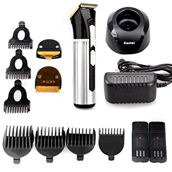 Hair Clippers,Bienna Haircut Kit Professional Electric Rechargeable [Cordless & Corded] [Waterproof Head] Hair Cutting Cutter Trimmer Machine Grooming Set With 4 Hair & 3 Sideburn Guide Combs for Men