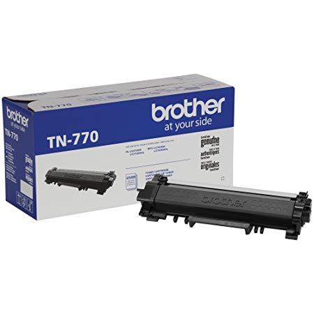 Brother TN-770 HL-L2370  MFC-L2750 Toner Cartridge (Black) in Retail Packaging