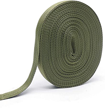 Shintop Durable Tree Tie Strap, 65 Feet Pull Tape for Garden Plant Supports (2200 LBs Tensile Strength, Green)