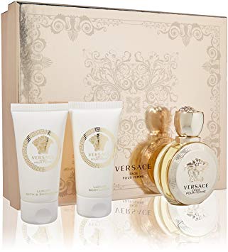 Versace Eros Pour Femme for Women 3 Piece Gift Set