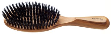 Hydrea London Olive Wood Hair Brush With Pure Bore Bristle WOR1