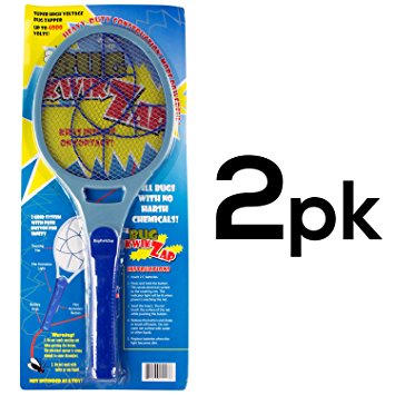 BugKwikZap YBUGZP013 Pinwheel Most Powerful Bug Zapper for Large Bugs, Takes 2 C Batteries, 4000 Volt (Pack of 2)