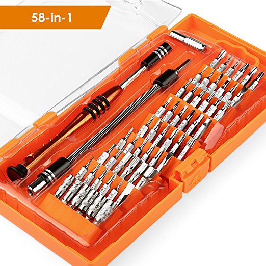 INTEY Magnetical Precision Screwdriver Kit 58-in-1 Cell Phone Repair Tool Kit Electronics Repair Tool Set