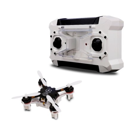 TEC.BEAN Mini Pocket Drone 4CH 6 Axis Gyro RC Micro Quadcopter with 3D Flip, Headless Mode, One Key Return Nano Copters RTF Mode 2 (BLACK)