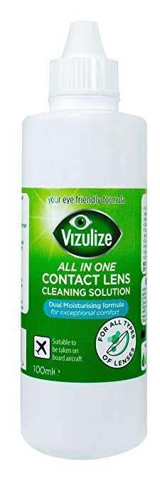 Vizulize All In One Contact Lens Solution Travel Pack 100ml