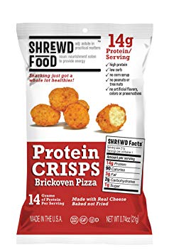 Brickoven Pizza Protein Crisps (8-Pack of .74oz Bags)