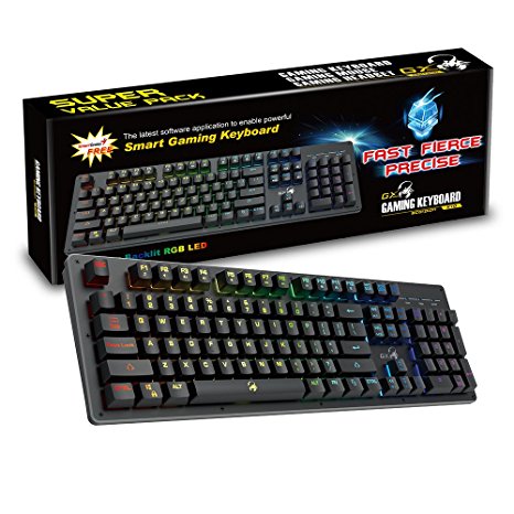 Genius 31310003400 Smart Gaming Keyboard [Scorpion K10]