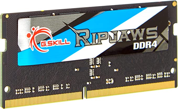 8GB G.Skill 2400MHz DDR4 SO-DIMM Laptop Memory Module (CL16) 1.20V PC4-19200 Ripjaws DDR4 Series