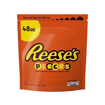 REESE'S PIECES Candies, 48 oz