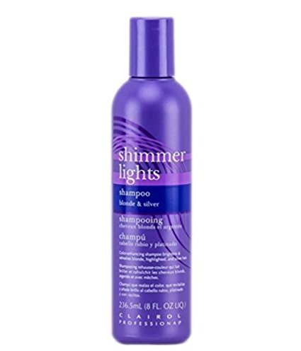 Clairol Professional Shimmer Lights Shampoo Blonde & Silver, 8 oz