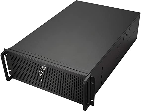 Rosewill RSV-4015L Server Case or Chassis, 4U Rackmount - 8 x Included Cooling Fans, 15 x Internal Bays