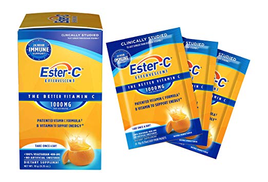 Ester-C Effervescent 1000 mg Packets, 21 Count