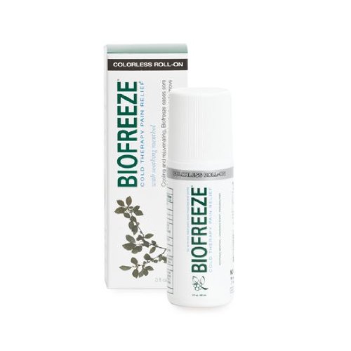 Biofreeze Colorless Roll On Pain Relief, 3.0 Fluid Ounce